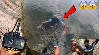 UNDERWATER BAAM FISHING LIVE🔴 || BAAM FISHING IN TUNNEL