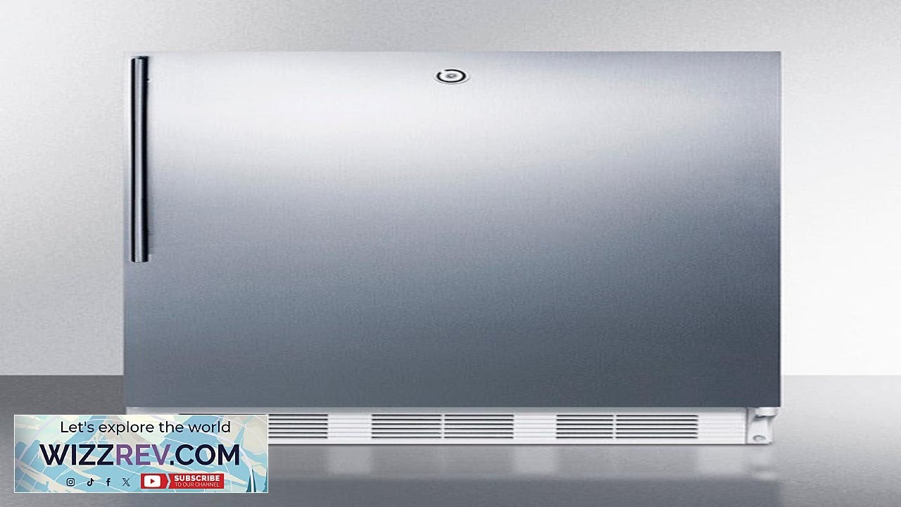 Accucold 24" Wide Built In All Refrigerator ADA Compliant