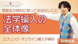 【法学編入の全体像】元ECC編入学院のプロ講師が解説！