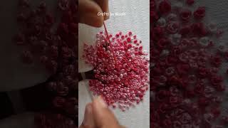 Cherry blossom tree hand embroidery | French knot flowers #embroideryforbeginner #handembroidery