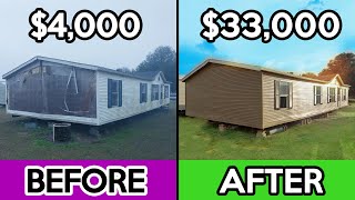 I Flipped a Mobile Home...Alone