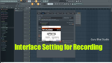 3 Most Important Setting for Audio Interface | Delay Problem | Mic Recording in FL STUDIO |