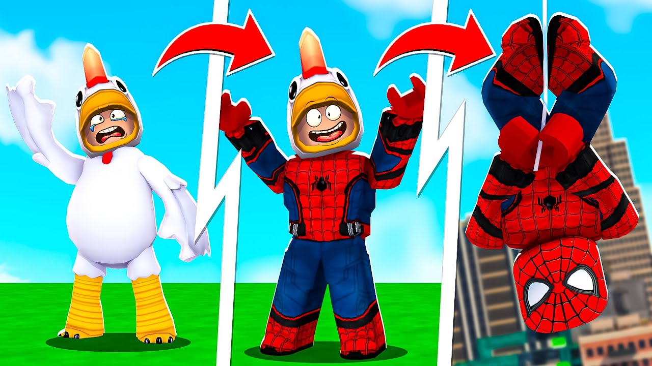 SONO DIVENTATO SPIDERMAN SU ROBLOX!!