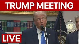 LIVE | President Trump meets with Crown Prince Mohammed bin Salman of Saudi Arabia