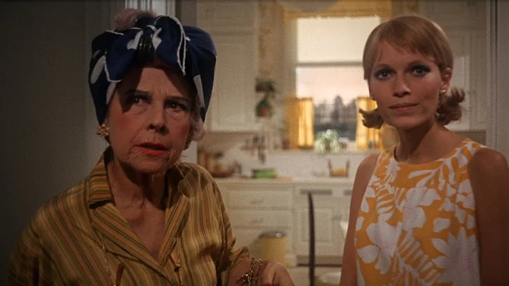 Enter Minnie Castevet in Rosemary's Baby