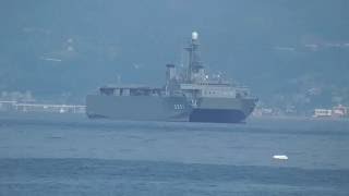 16/08/15 ひびき入港・呉基地