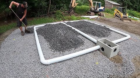 Installing a raised bed septic system for my parents : Part 1