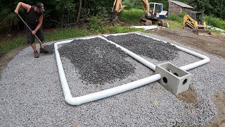 Installing a raised bed septic system for my parents : Part 1