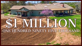 $1,195,000 pastoral ranch in california (private tour!!!)