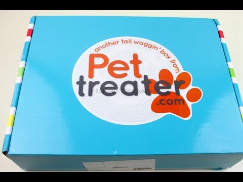 Pet Treater Box October 2018 Unboxing + Coupons #PetTreater