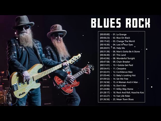 Top 20 Blues Rock Music Best Songs ♪ Greatest Blues Rock Songs of All Time class=