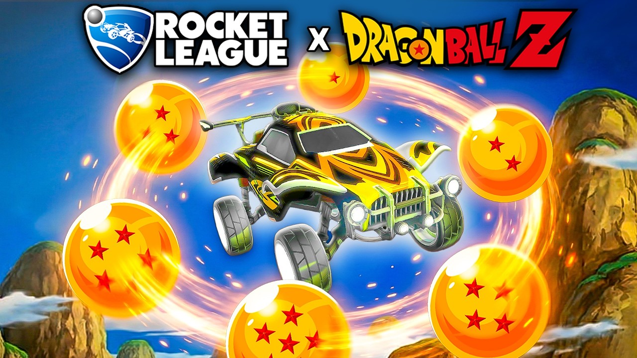 THIS IS ROCKET LEAGUE DRAGON BALL Z