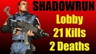 Shadowrun Xbox 360 Gameplay Lobby 21 Kills 2 Deaths