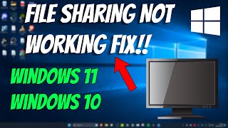 How To Fix File Sharing Not Working Problem in Windows 11