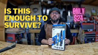 Harbor Freight Survival Kit  First Thoughts
