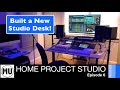 Built a New Studio Desk!  Way more Productive Now!