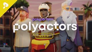 PolyActors - Modular City People
