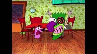 Courage The Cowardly Dog: Mask Scare Moments  The Nostalgia Guy