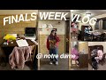 FINALS WEEK VLOG: studying for exams, stress, lots of coffee, pulling an all nighter, and essays