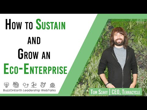 A Brief History of Terracycle | Tom Szaky, CEO TerraCycle | BuzzOnEarth Leadership Webtalks™️