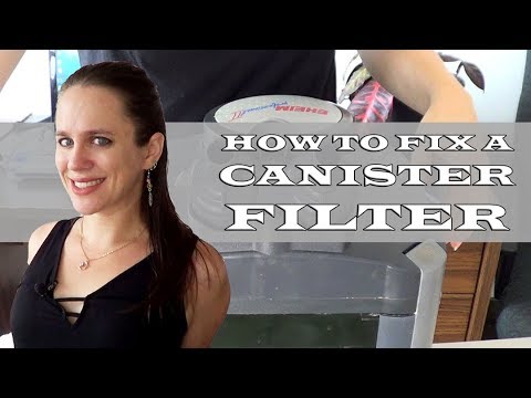 How to Fix an Aquarium Canister Filter