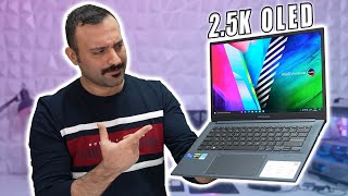 Ufacık Laptop'a 2.5K OLED Ekran Mı? Vivobook 14 PRO OLED