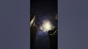 Meteor strike over the city | VFX breakdown #shorts #blender