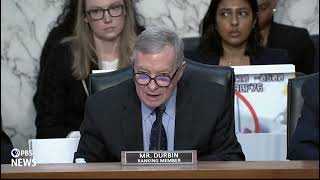 WATCH: Sen. Durbin makes opening statement at Patel confirmation hearing