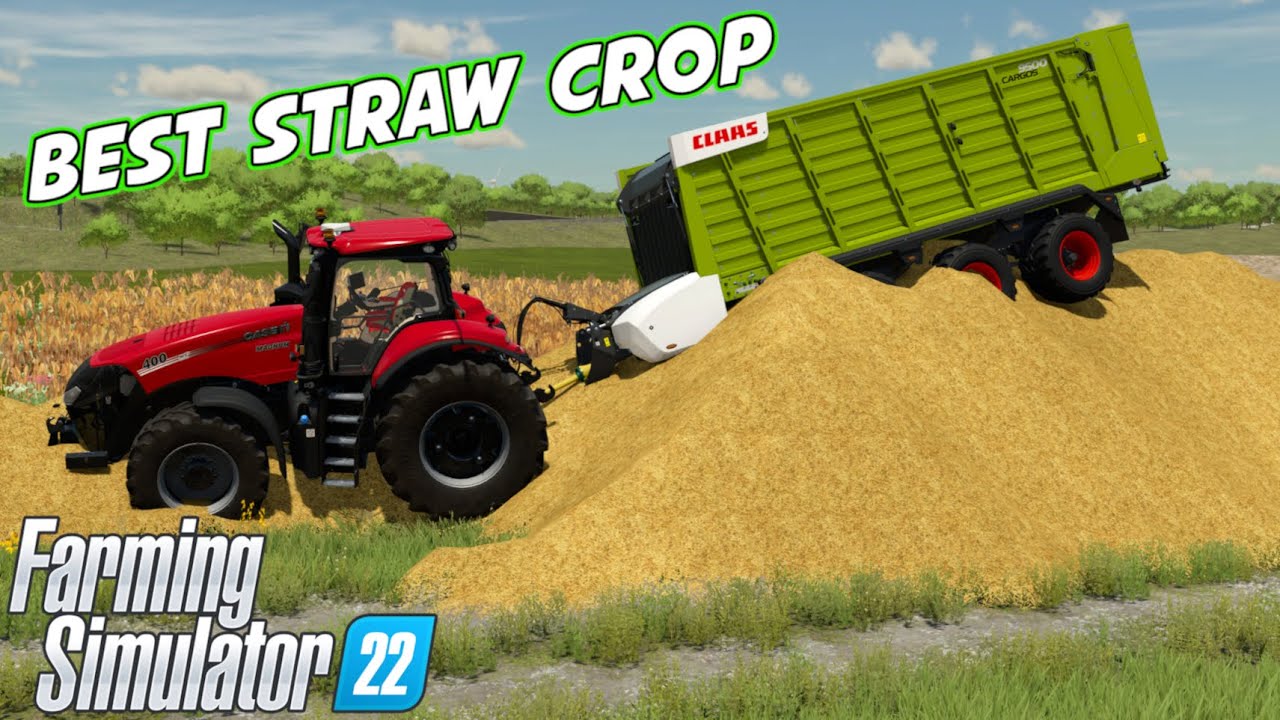 FS22 Which Crop Produces The Most Straw Farming Simulator 22 YouTube