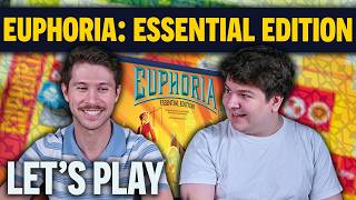 Euphoria: Essential Edition | Board Game Playthrough | Low Intelligence, High Morale, and Utopias