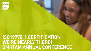 ISO19770-1 certification - we