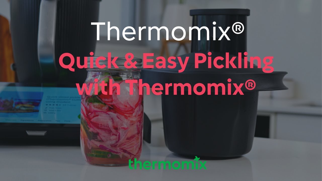 Quick & Easy Pickling with Thermomix® | Cutter+ Sliced Pickles at Home