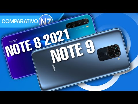 Xiaomi Redmi Note 8 2021 VS Xiaomi Redmi Note 9 | Comparativo