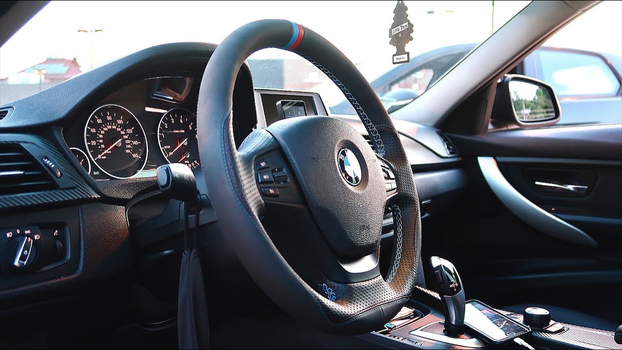 F30 Steering Wheel Upgrade Cheap Youtube