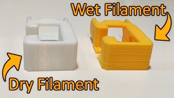 Does Your 3D Printing Filament Have Too Much Moisture?!?