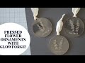 How to Make Pressed Floral Ornaments with Your Glowforge (or other laser)!