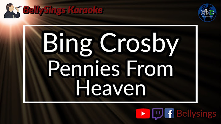 Pennies from Heaven Karaoke version - Karaoke performance video thumbnail
