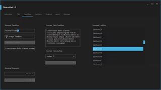 How to use WinForms Modern UI Metro Framework in C# | FoxLearn