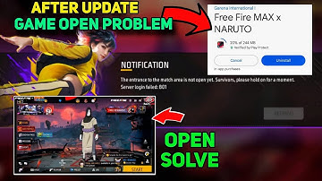 The Server Will be ready Soon | Game Open Problem Solve | Free Fire FF Max ob50 New Update event