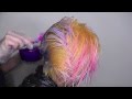 How to manic panic flash lightning bleach kit 30vol