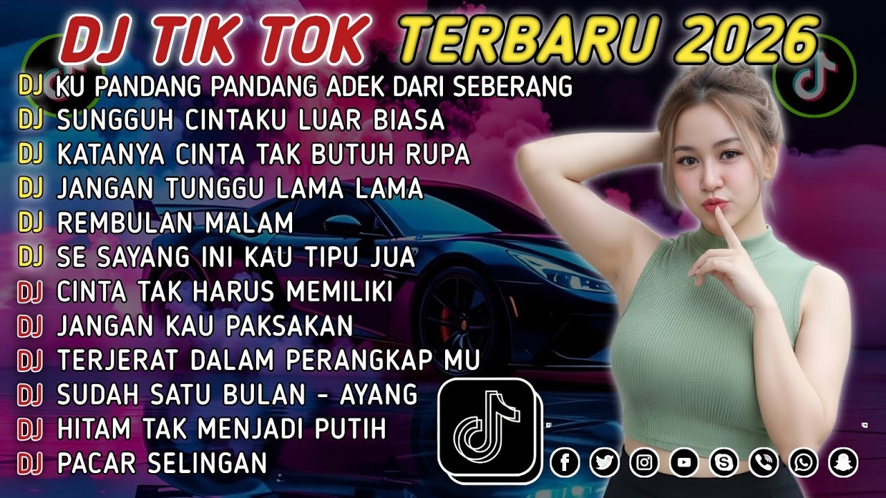 DJ TIKTOK TERBARU 2026 || DJ CINTA DARI SEBERANG 🎵 DJ SUNGGUH CINTAKU LUAR BIASA 🎵 FULL ALBUM❗❗