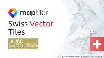 Swiss Vector Tiles | ICC 2021 | Maps Exhibition