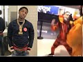 NLE Choppa Catches a Fade with a NBA Youngboy 4KT fan in the airport over YB Disrespect. NLE respond
