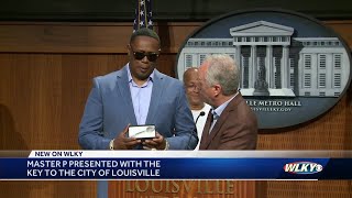 Rap legend Master P awarded key to the city by mayor