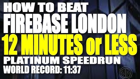 Mass Effect 3 Multiplayer (RECORD 11:37) Platinum London Speedrun Guide