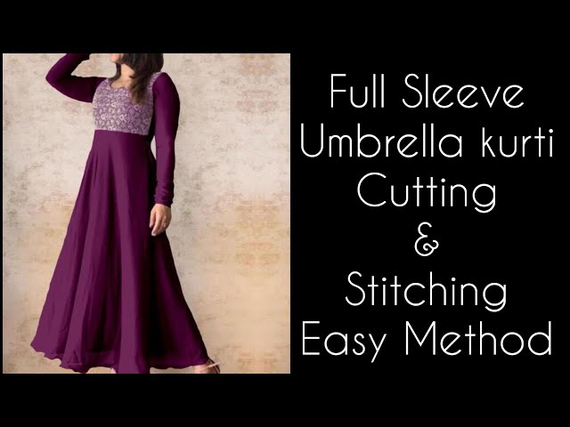 CREPE UMBRELLA KURTI _HHG_D104_06_GREY - happyhappygarment.com