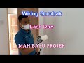 Wiring gombak last day terima kasih kepada cikgu rizal dan team sudi jemput ke projek beliau