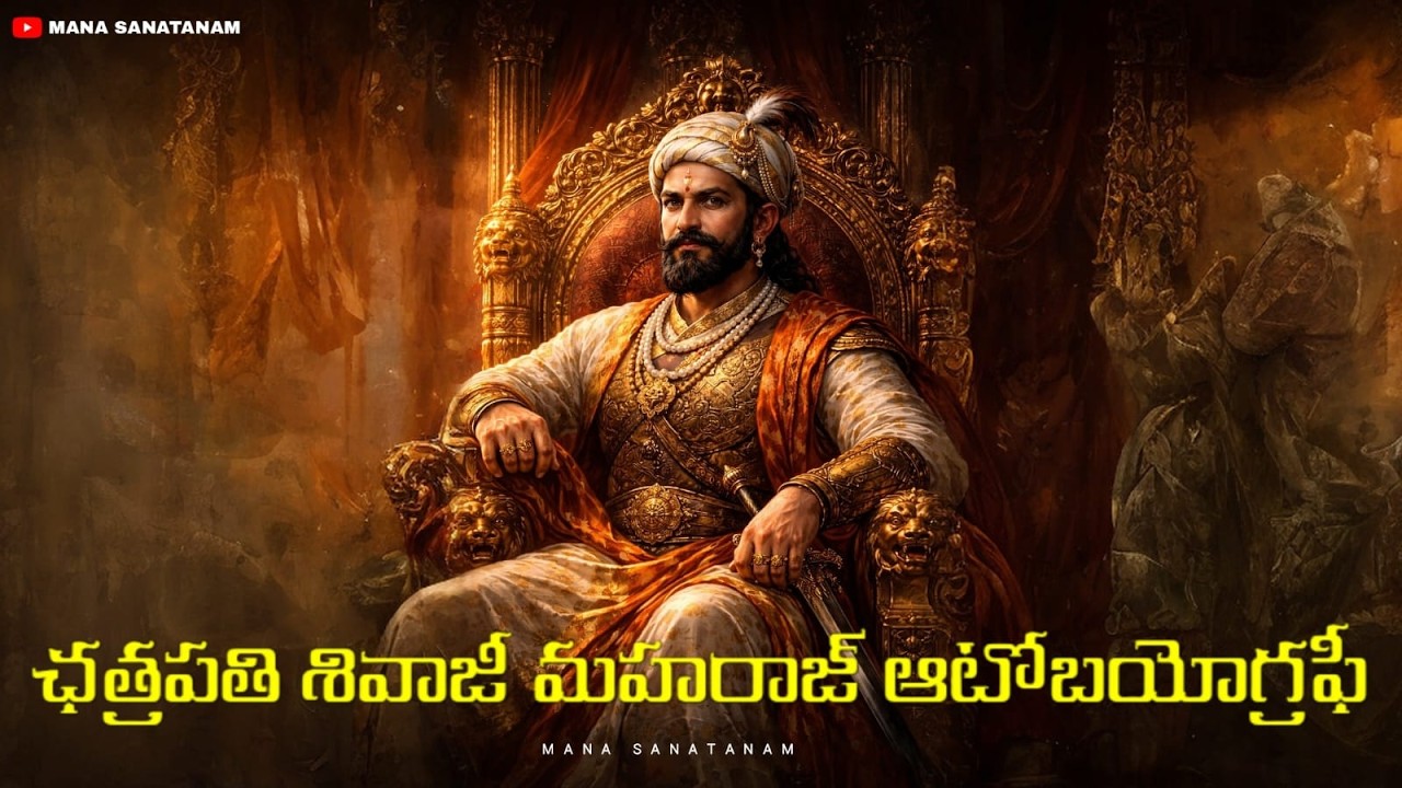 ఛత్రపతి శివాజీ మహరాజ్ ఆటోబయోగ్రఫీ||chatrapati shivaji maharaj autobiography #viralvideo