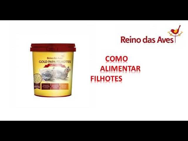 Ração Gold Papa Filhotes 400g Reino Das Aves