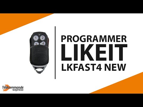 Comment programmer la télécommande LIKEIT LKFAST4 NEW